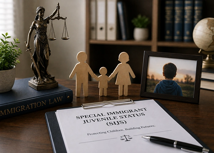 Lawyer Reviewing Documents with Client