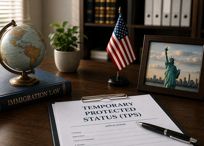 Lawyer Reviewing Documents with Client
